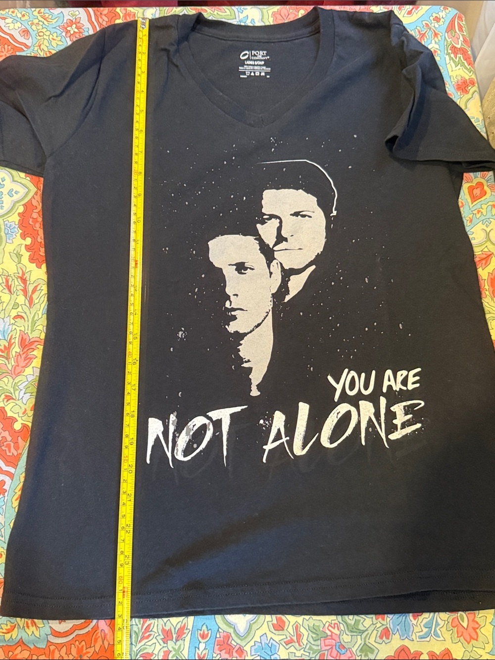 Supernatural You Are Not Alone T shirt - Picture 9 of 9